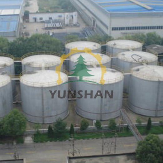 Large edible oil storage tank