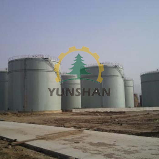 Large edible oil storage tank