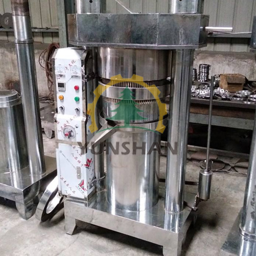 Hydraulic oil press